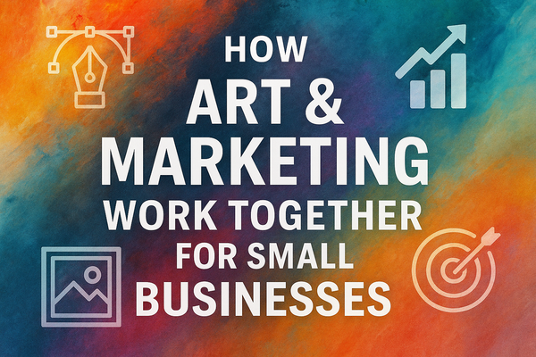 How Art & Marketing Work Together for Small Businesses