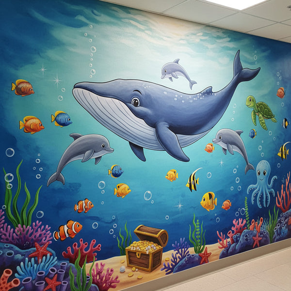 Hospital Wall Mural