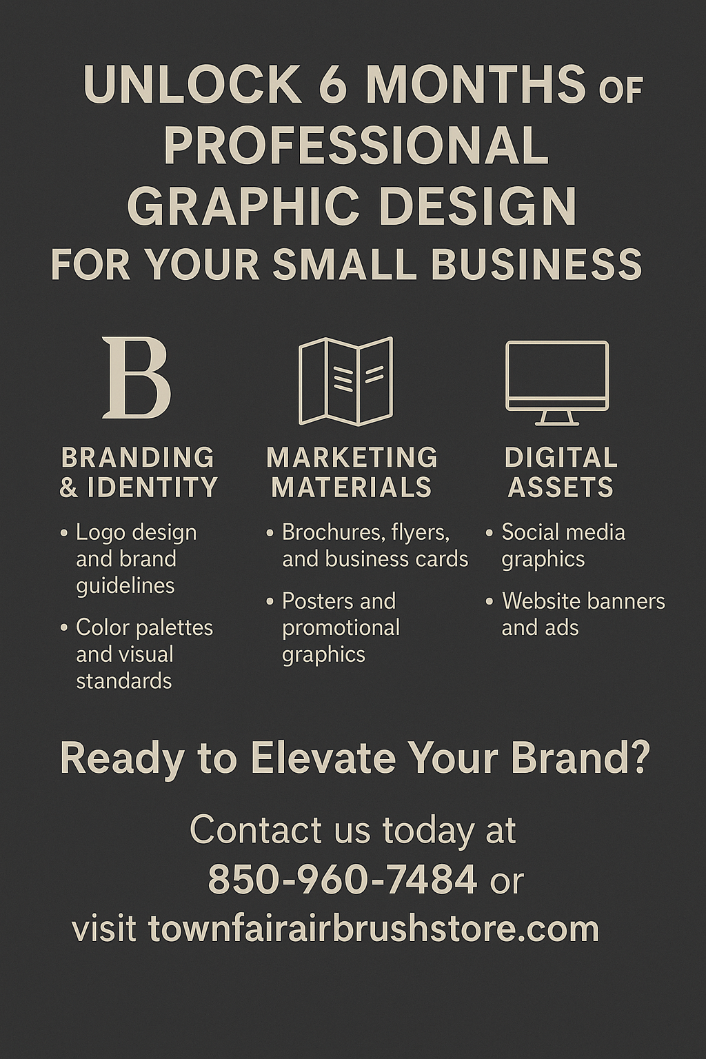 Unlock 6 Months of Professional Graphic Design for Your Small Business