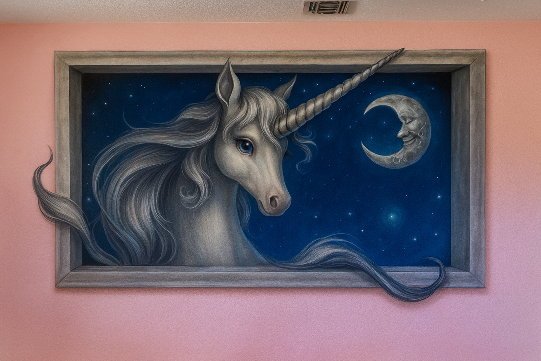 Transforming Spaces with Custom Murals by Town Fair Airbrush