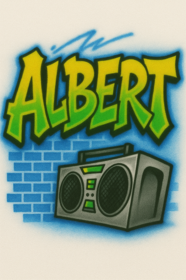 Boom Box Name Design
