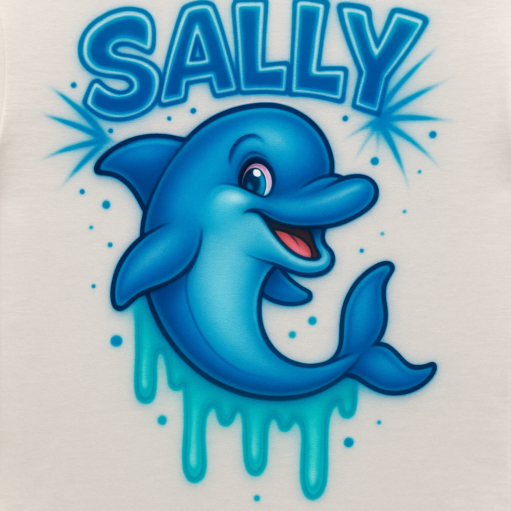 Dolphin Water Drips Design