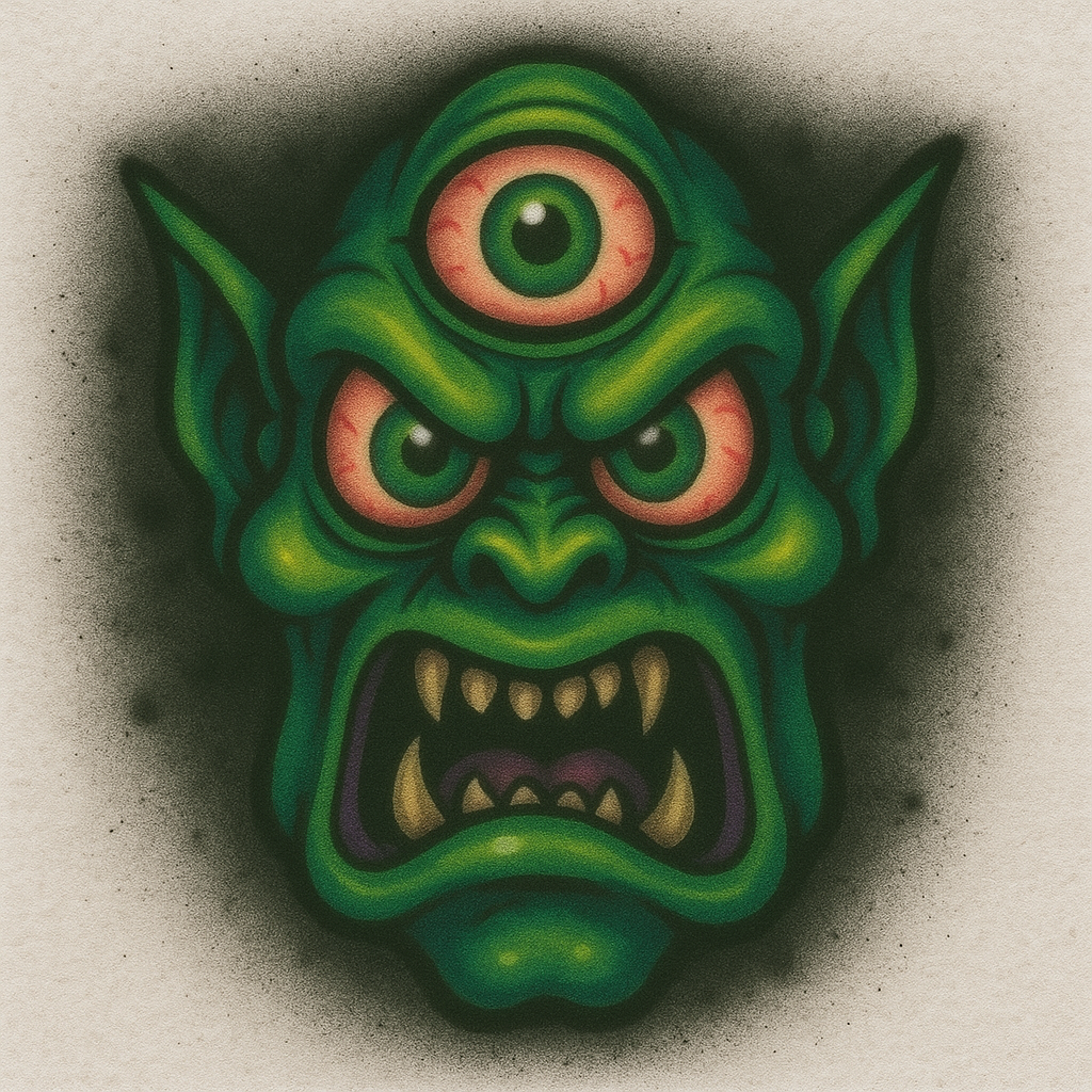 Crazy Monster Design